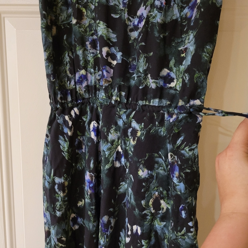 Haute Hippie Tangled Up In Blue High Low Maxi Dress - Picture 4 of 9